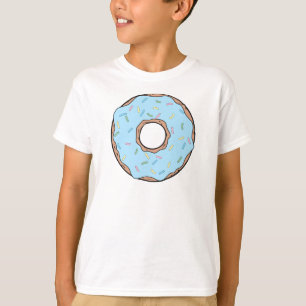 Camiseta Rosquinha Azul, Noz, Icagem, Espingardas, Glacé