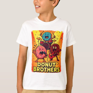 Camiseta Rosquinha Brothers Rock Banda