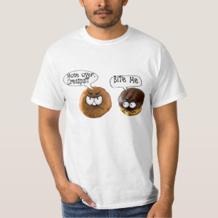 Camiseta rosquinha conversa fiada bolo de creme doce donut