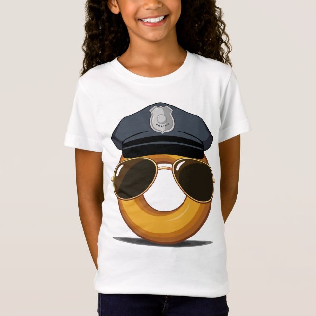 Camiseta Rosquinha da polícia (Frente)