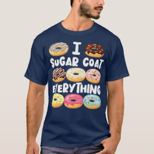 Camiseta Rosquinha De assar I Açúcar Casaco Tudo