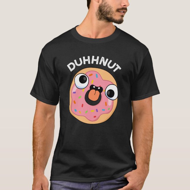 Camiseta Rosquinha de Bobo Engraçado com Porco Escuro BG (Frente)