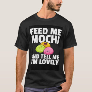 Camiseta Rosquinha de Bolas de Arroz do Sorvete Mochi
