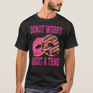 Camiseta Rosquinha De Candeeiro De rosquinha Preocupada Com
