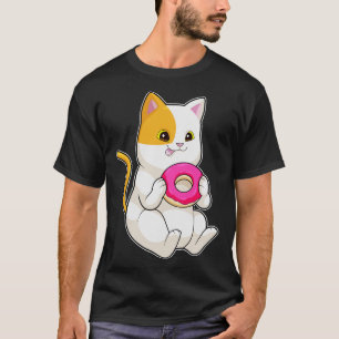 Camiseta Rosquinha de comida de gato