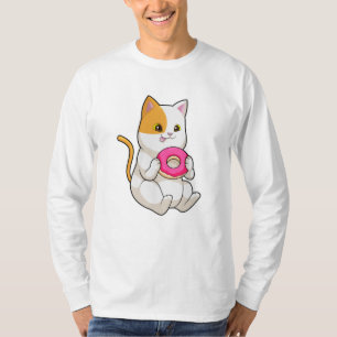 Camiseta Rosquinha de comida de gato