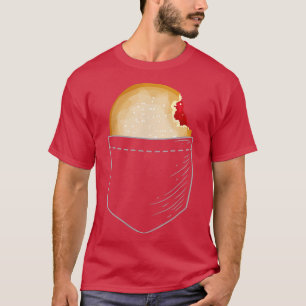 Camiseta Rosquinha de gelatina no bolso