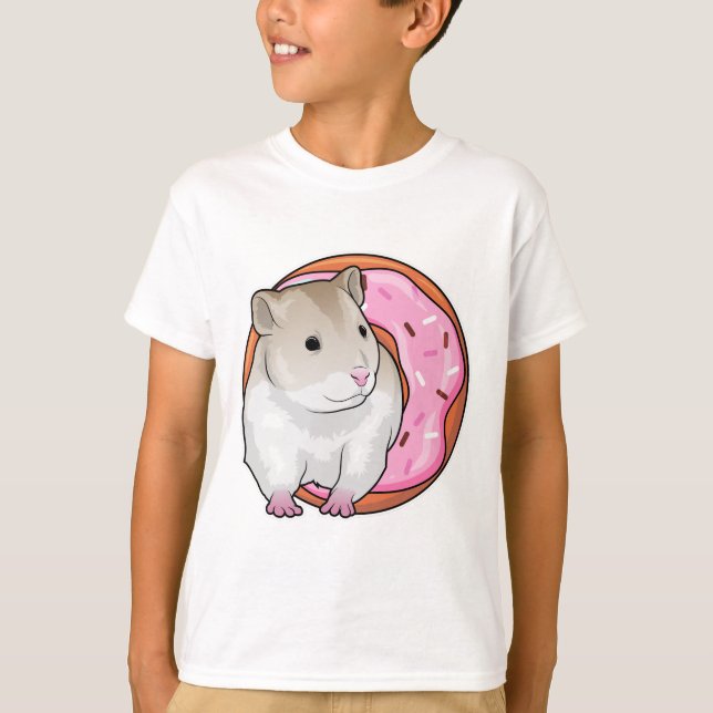 Camiseta Rosquinha de Hamster (Frente)