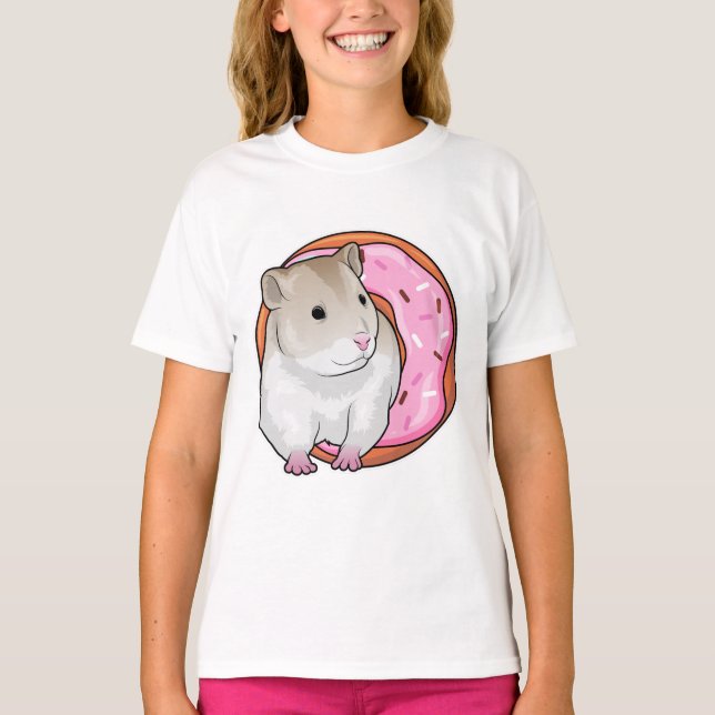 Camiseta Rosquinha de Hamster (Frente)