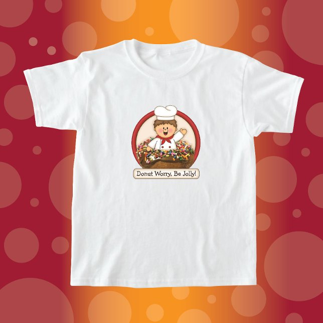Camiseta Rosquinha de JollyKins Preocupada por ser alegre ( (Criador carregado)