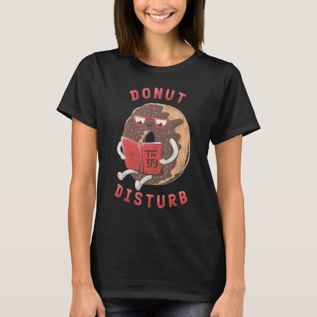 Camiseta Rosquinha Disturb Comida Engraçado (Frente)