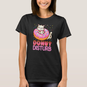 Camiseta Rosquinha Disturb Piadas de trocadilho Engraçado R