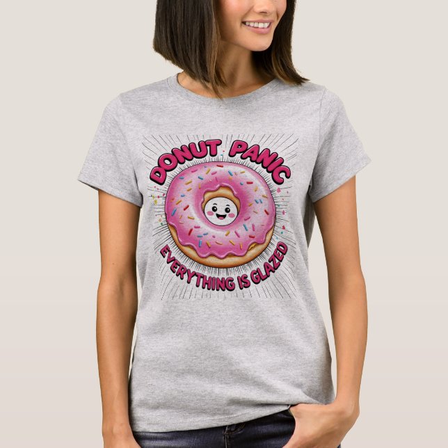 Camiseta Rosquinha engraçada para o dia da Rosquinha (Frente)