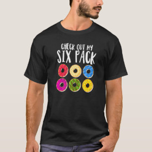 Camiseta Rosquinha Engraçada Vê O Meu Comido De Noz De Seis
