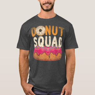 Camiseta Rosquinha Esquadrão Doce Nozes Comidas Engraçado D