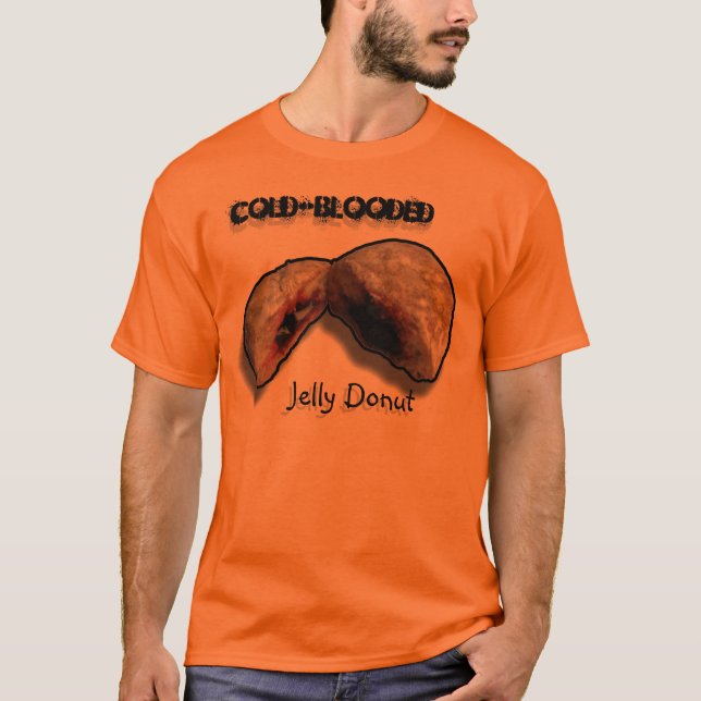 Camiseta Rosquinha Fria-Blooded da geléia (Frente)