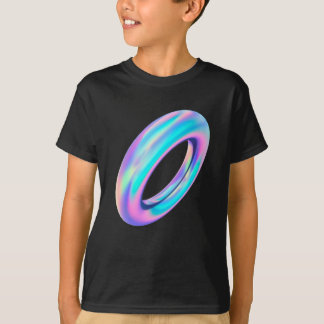 Camiseta Rosquinha holográfica