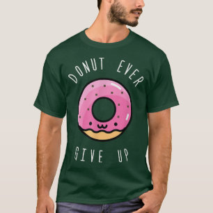 Camiseta Rosquinha Já Desiste De Dar Comidas Engraçadas Mul