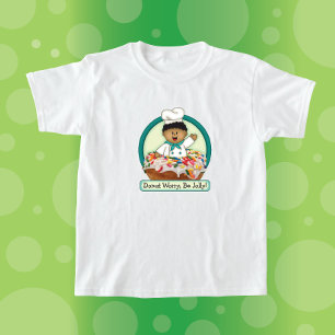 Camiseta Rosquinha JollyKins Preocupada com T-Shirt Jolly (