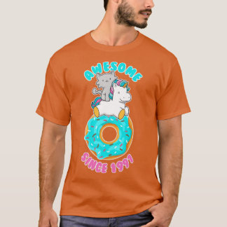 Camiseta Rosquinha Kitten Unicorn Incrível desde 1997