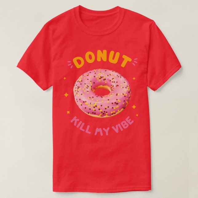 Camiseta Rosquinha Meu Vibe (Frente do Design)