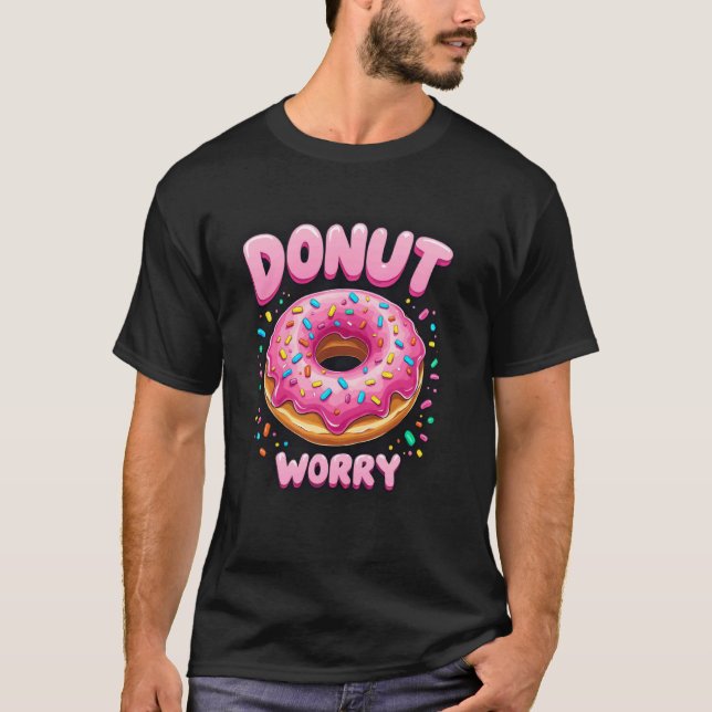 Camiseta Rosquinha Não Se Preocupe Confeitos (Frente)