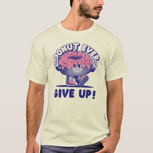 Camiseta Rosquinha nunca desistir (Frente)