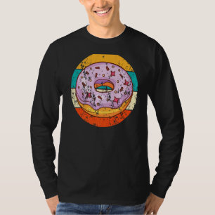 Camiseta Rosquinha padaria padaria retro de bolos de bolos