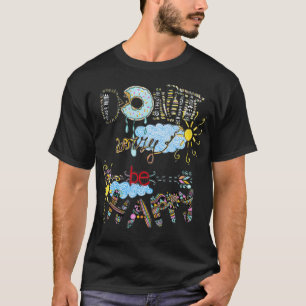 Camiseta Rosquinha Preocupa-te com feliz aniversário de pi