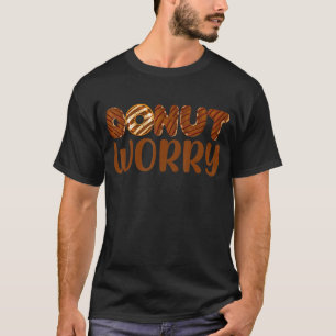Camiseta Rosquinha Preocupada Rosquinha Engraçada De Chocol