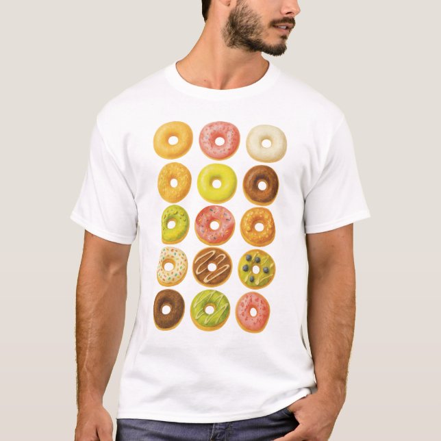 Camiseta Rosquinha Preocupada, seja feliz! (Frente)