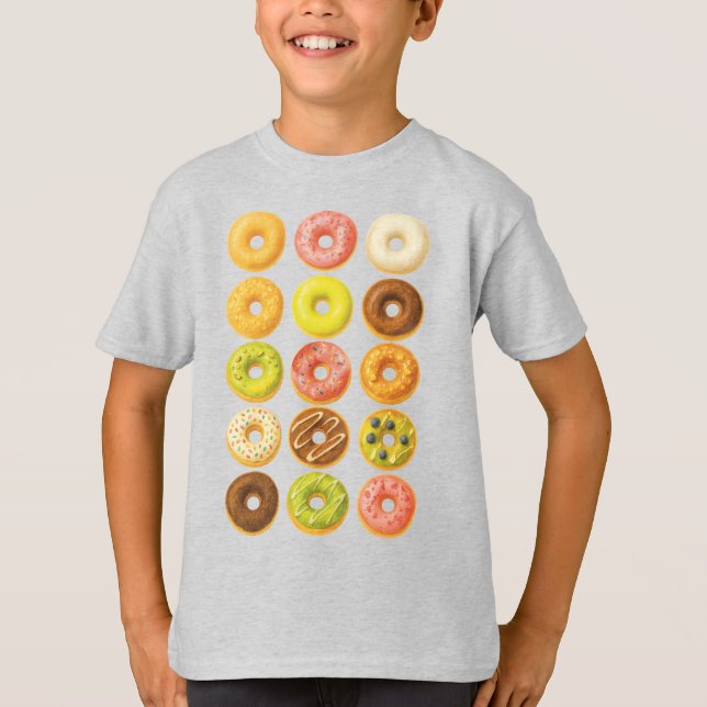 Camiseta Rosquinha Preocupada, seja feliz! (Frente)
