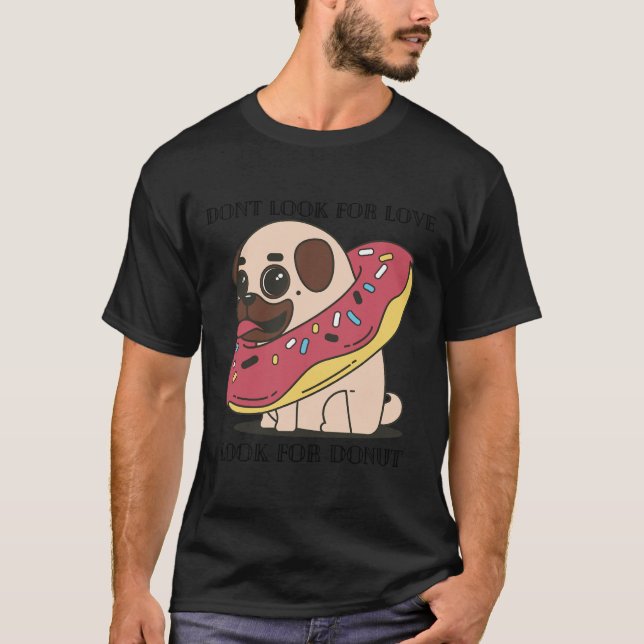 Camiseta Rosquinha Pug 719 (Frente)