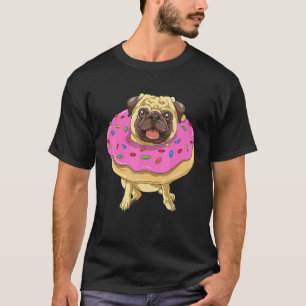 Camiseta Rosquinha Pug Padaria Confeitaria Chef Confeiteiro