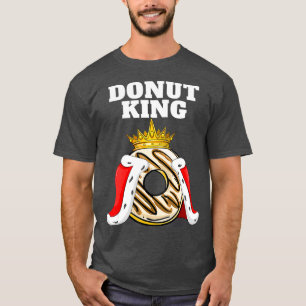 Camiseta Rosquinha Rei Doughnut Rosquinha engraçada    Lov