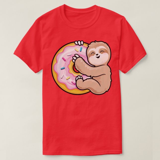 Camiseta Rosquinha Rosa Lenta (Frente do Design)