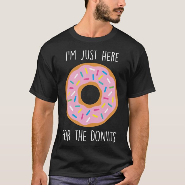 Camiseta Rosquinha Sprinkles Doughnut Fried Dough Snack D (Frente)