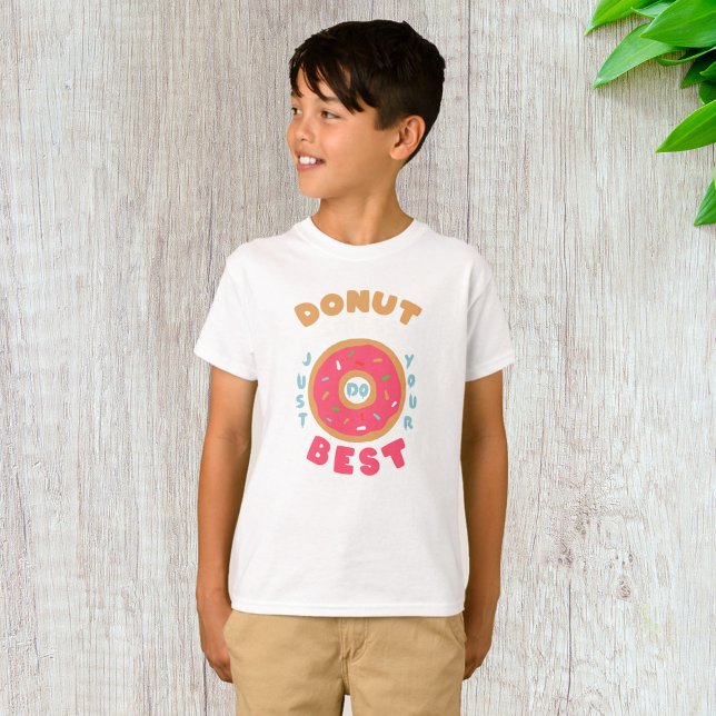 Camiseta Rosquinha Stress Faça o seu melhor (Criador carregado)