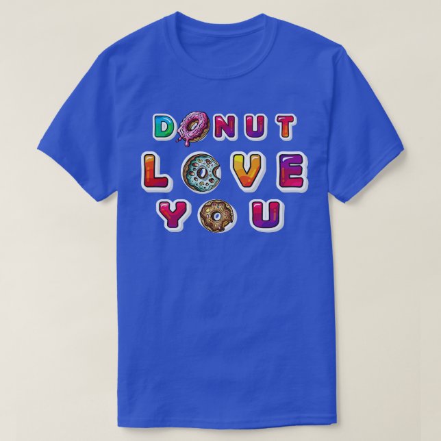 Camiseta Rosquinha te ama (Frente do Design)
