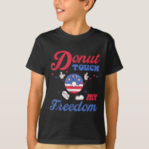 Camiseta Rosquinha Tocar a Visão Retroativa do Dia da Indep