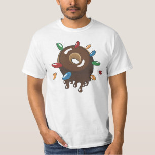 Camiseta Rosquinha w/Sprinkles do chocolate