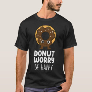 Camiseta Rosquinhas de Comida de Rosquinha de Preocupação d