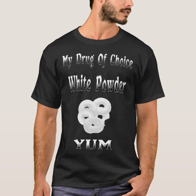 Camiseta Rosquinhas, Minha Droga De Sobremesa Engraçada (Frente)