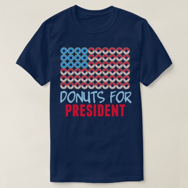 Camiseta Rosquinhas para presidente (Frente do Design)