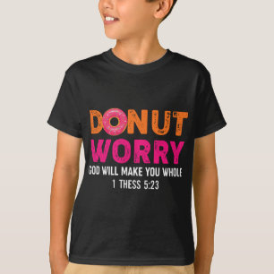 Camiseta Rosquinhas Religiosas Engraçadas Que Deus Te Torne