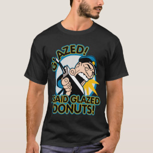 Camiseta Rosquinhas vitrificadas polícia