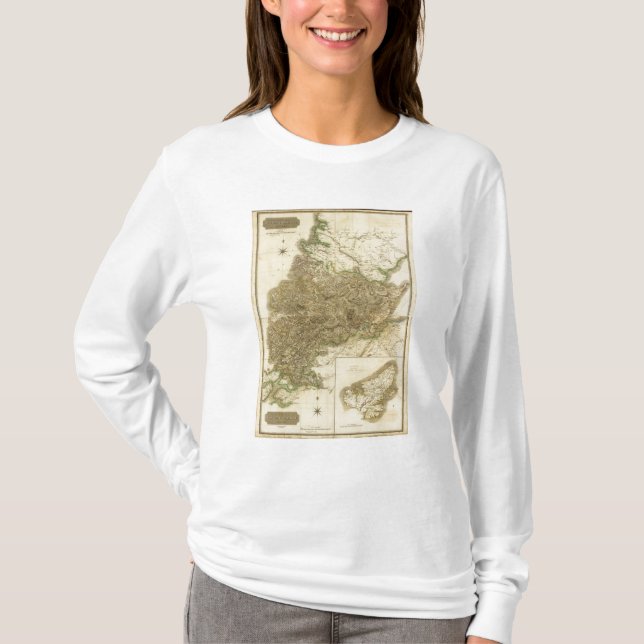 Camiseta Ross composto, condados de Cromarty (Frente)