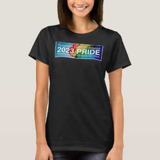 Camiseta Rossmoor LGBTA Pride 2023 - Camisa-T feminina
