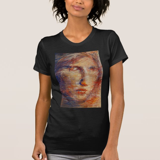 Camiseta Rosto Abstrato (Frente)
