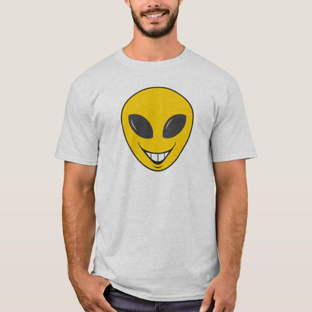 Camiseta Rosto Alienigena (Frente)